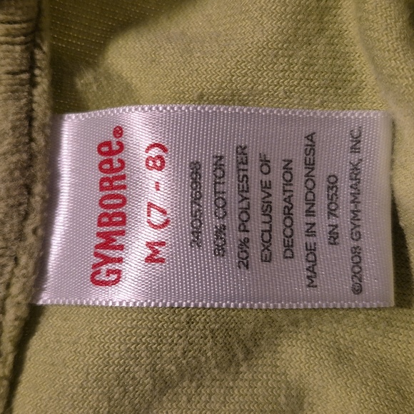Gymboree girls size 7/8 or Medium Pop Academy green velour buttonup sweater VGUC - Picture 5 of 5